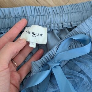 Choklate Paris Blue Tulle Skirt